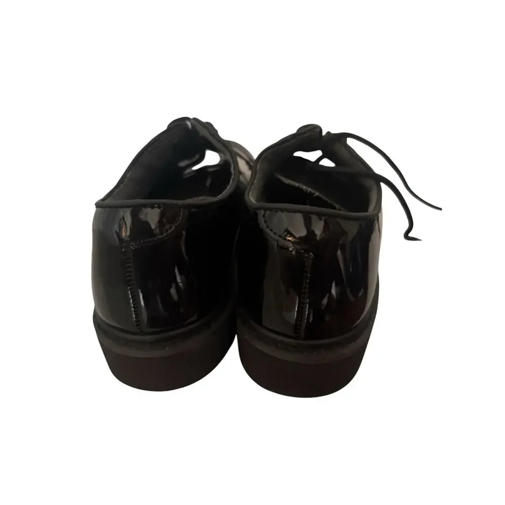 Rothco Hi Gloss Oxford Shoes Mens 9R Black Military Uniform Dress